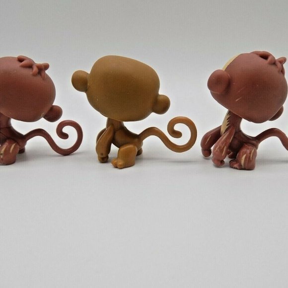 LPS Monkeys Lot‎ of 3 - Picture 4 of 4
